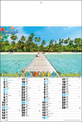 Calendario Mari tropicali