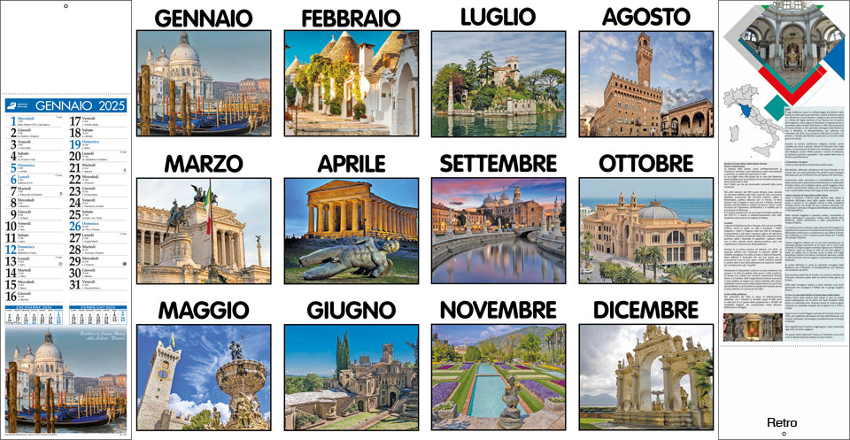 Calendari Città e Monumenti
