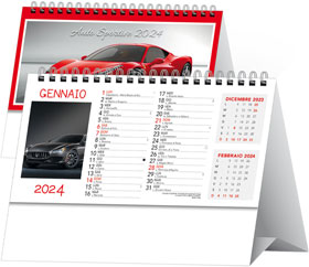 Calendario da tavolo Auto sportive