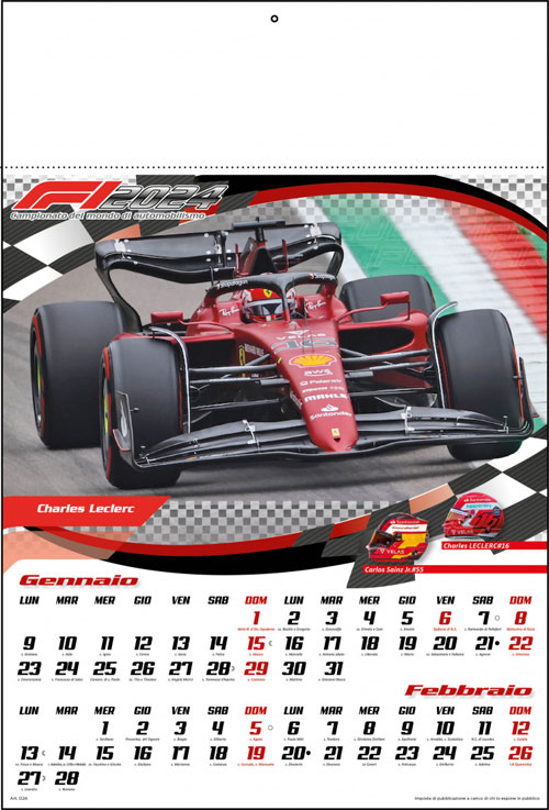 Calendario Formula Uno