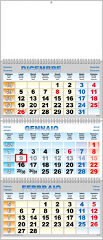 Calendari Trittici Giganti